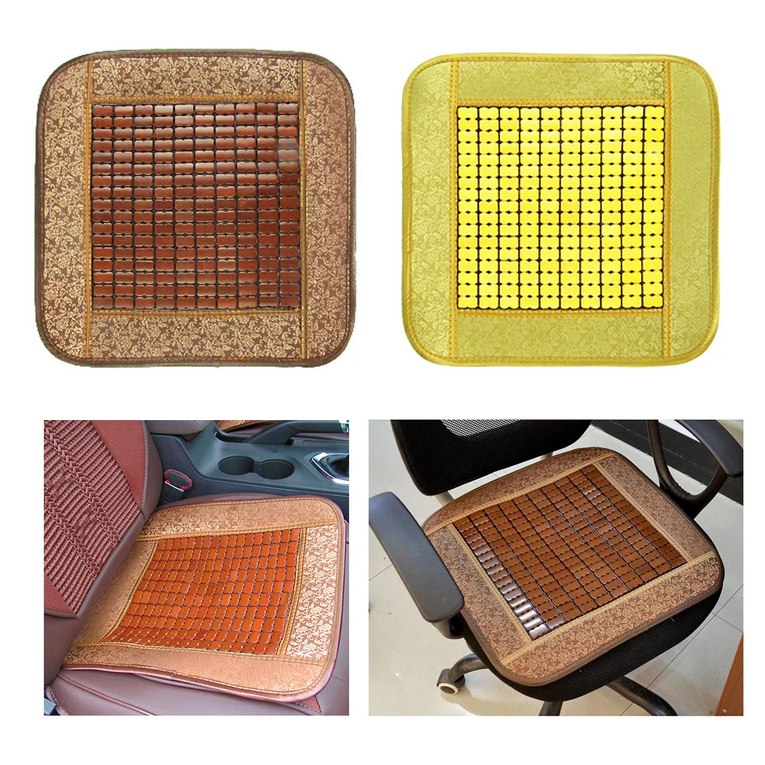 Buy Dewtreetali Car Seat Cushion Mat Universal Bamboo