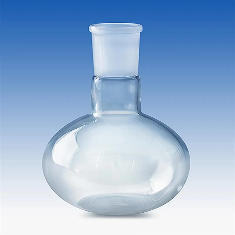 Quartz flask Volume=500ml/Round bottomed flask of quartz glass