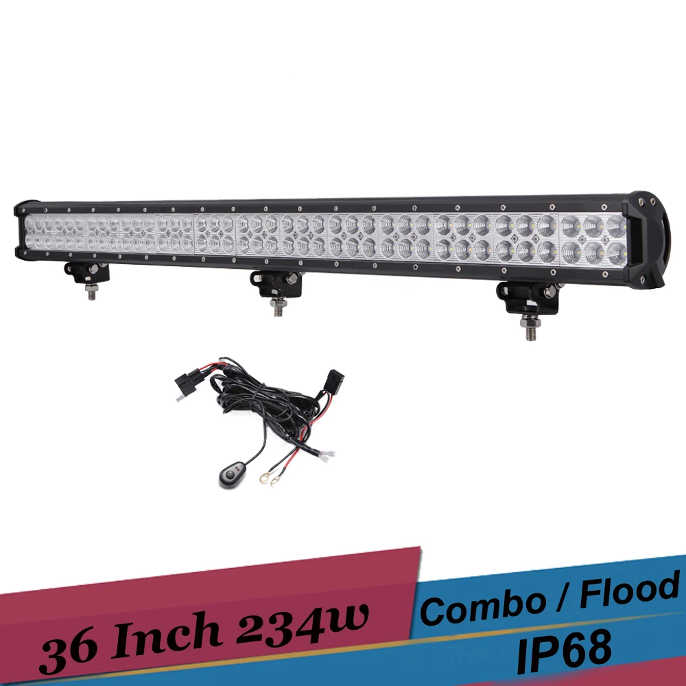 

234W LED 4X4 Offroad Light Bar 36 Inch Car LED 12v 24v SUV 4WD Truck Trailer AWD UTE Car Boat Driving Light Headlight Spot Combo