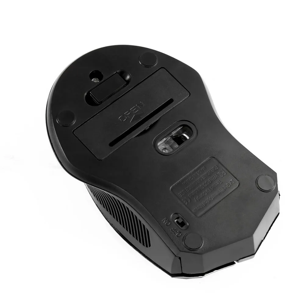 2,4 ГГц Беспроводная оптическая мышь со встроенным USB 2,0 приемником высокая скорость для ПК ноутбука эргономичный дизайн мышь геймерская мышь