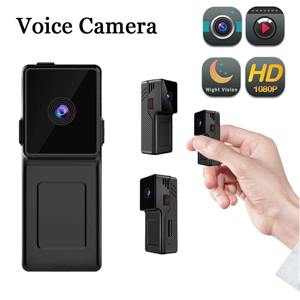 HD 1080 P Беспроводная портативная карта маленькая камера Голосовое управление ночное видение видеокамера актив Kleine камера видео DV