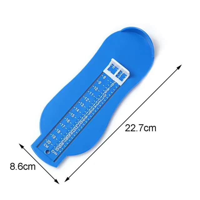 Baby Infant Foot Measure Gauge Shoes Size Measuring Ruler Tool Kid Fittings Gauge Baby Child Foot Measure