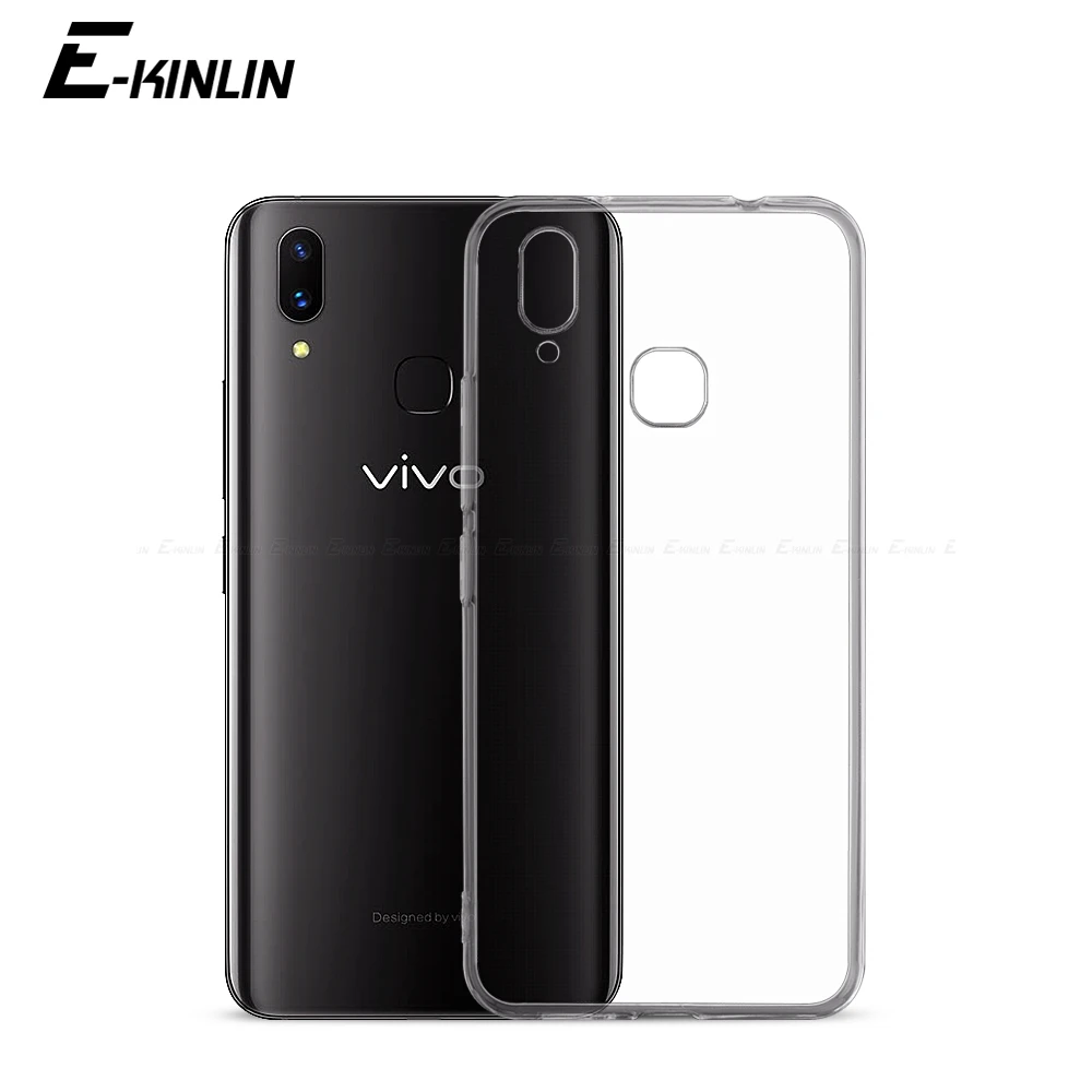 Прозрачный чехол из ТПУ для vivo iQOO Neo3 Neo 855 3 5 X50 Lite X30 Pro 5G U1 Z1 Z1x X23 X21i X21 X20 UD Plus