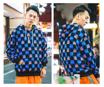 

Men’s Hoodies Pullover Jumpers Outerwear Sweatshirts Long Sleeve Tops Hip Hop for Youths Adolescents Boys for Leisure Outdoor