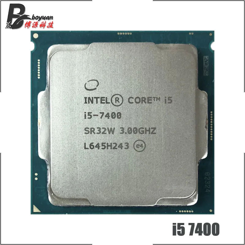 Intel Core i5-7400 i5 7400 3.0 GHz Used Quad-Core Quad-Thread CPU Processor  6M 65W LGA 1151