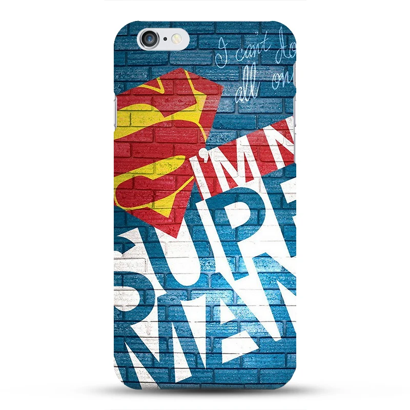 Твердый чехол для телефона с фантастическим супергероем iphone 7 8 Plus 6 6s 5 5SE Marvel