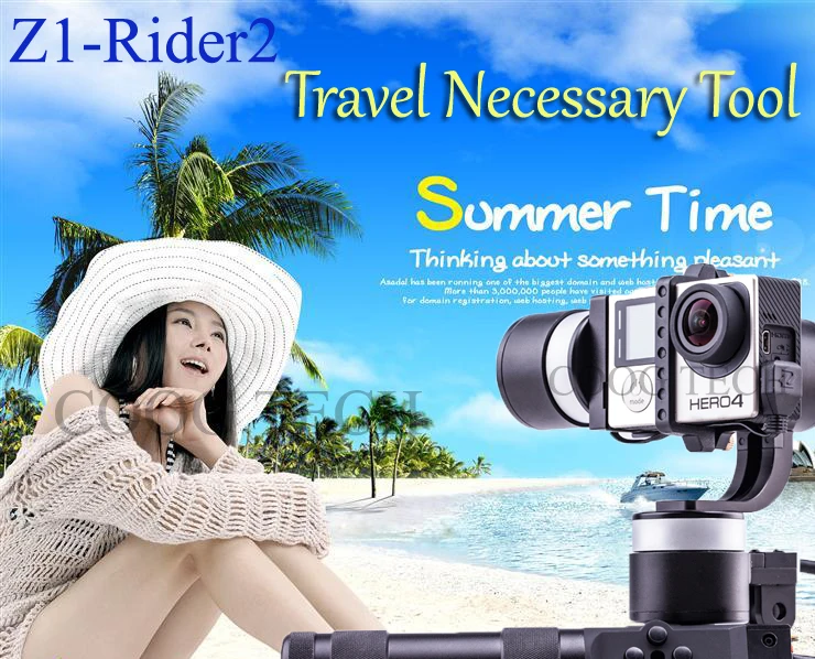 

Zhiyun Rider 2 3 Axle Wearable  Brushless Gimbal for skiing & motocycle gimbal stablizer for Gopro4 3 3+ PK feiyu WG WG Mini