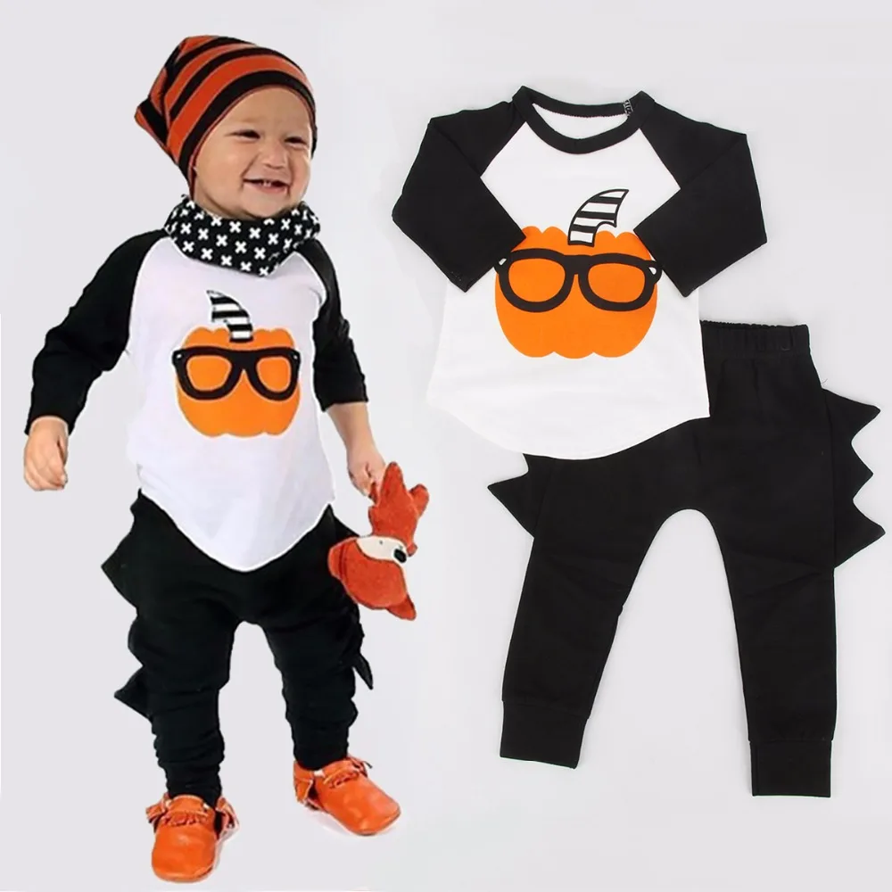 Buy 2017 Funny Spring Baby Boy Cloth 2PCs Newborn