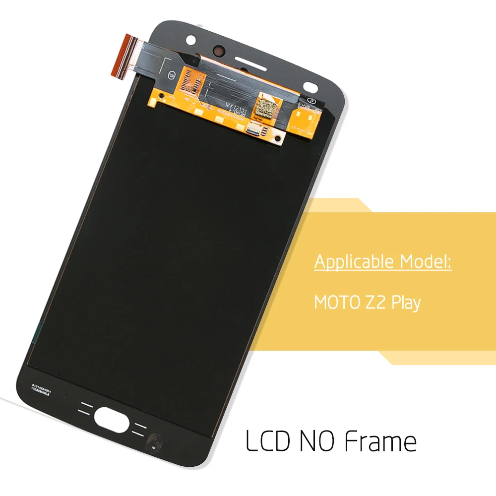 AMOLED ЖК экран для Motorola Moto Z2 Play XT1710 01/07/08/10 дисплей сенсорный дигитайзер 5 дюймов