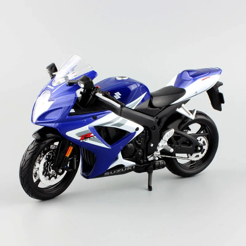 

1:12 Quality kids Mini Motorcycle SUZUKI GSX-R 750 Die cast model motor bike Alloy metal models race toys for collection gift