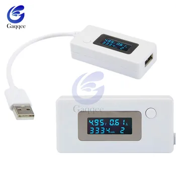 

LCD Screen Mini Creative Phone USB Tester Portable Doctor Voltage Current Meter Mobile Power Charger Detector Voltmeter Ammeter