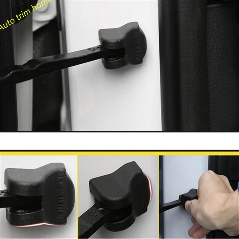 

Lapetus Door Check Arm Stop Rust Waterproof Protection Cover / Protection Kit Fit For Hyundai Tucson 2016 2017 2018 2019 Plastic