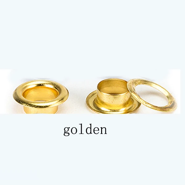 Insider Диаметр 10 мм серебряные металлические люверсы кнопки для скрапбуков швейная одежда аксессуары ручной работы подарки из нержавеющей стали - Цвет: golden