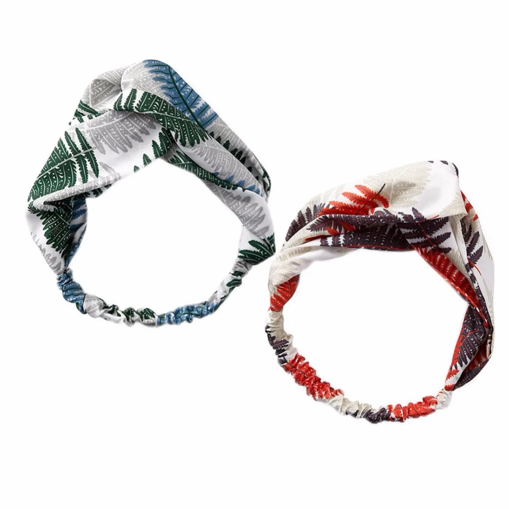 Buy Retro Headbands Colorful Elastic Hair Bands for Women Knotted Turban Cloth