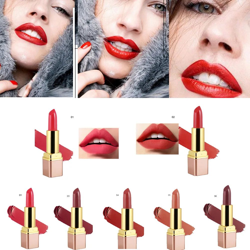 

1pc Metallic Lipstick Long Lasting Waterproof Moisturizer Lip Liquid Matte Pencil Lipstick Lip Gloss #20.15