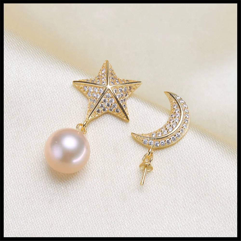 

Unique Design Hot Pearl Earrings Mountings, Drop Earrings Findings Settings Jewelry Parts Fittings Drop Earrings Accessories