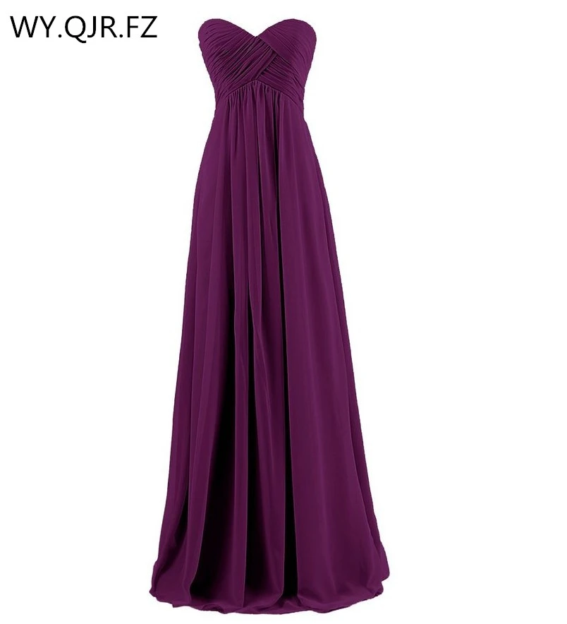 dark violet gown