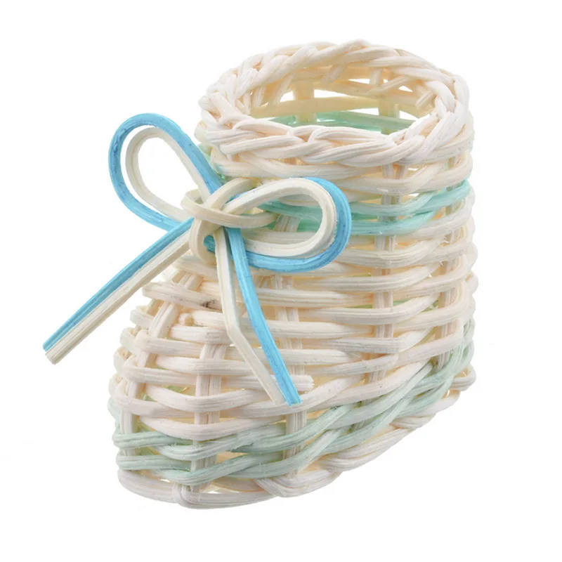 Практичная круглая корзина для хранения белья Геометрическая складной ящик