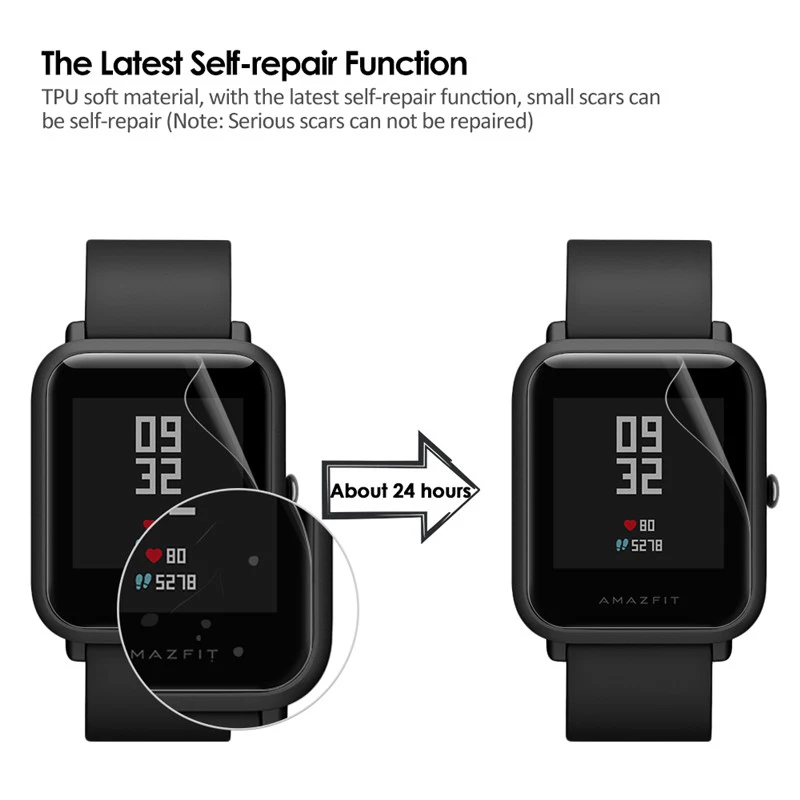 3-PACK-Qosea-For-Xiaomi-Huami-Amazfit-Bip-BIT-PACE-Lite-Smart-Screen-Protector-Film