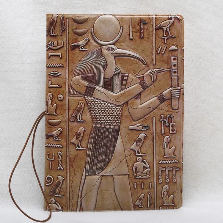 Passport Holder Egyptian retro pattern certificate protection package travel documents passport package