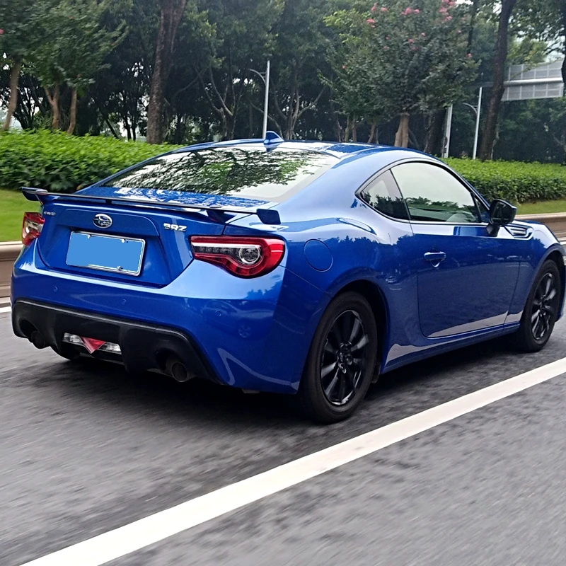 Для Toyota GT86 Subaru BRZ Scion FR-S углеродного волокна авто задний спойлер багажника крыло 2012- STI стиль