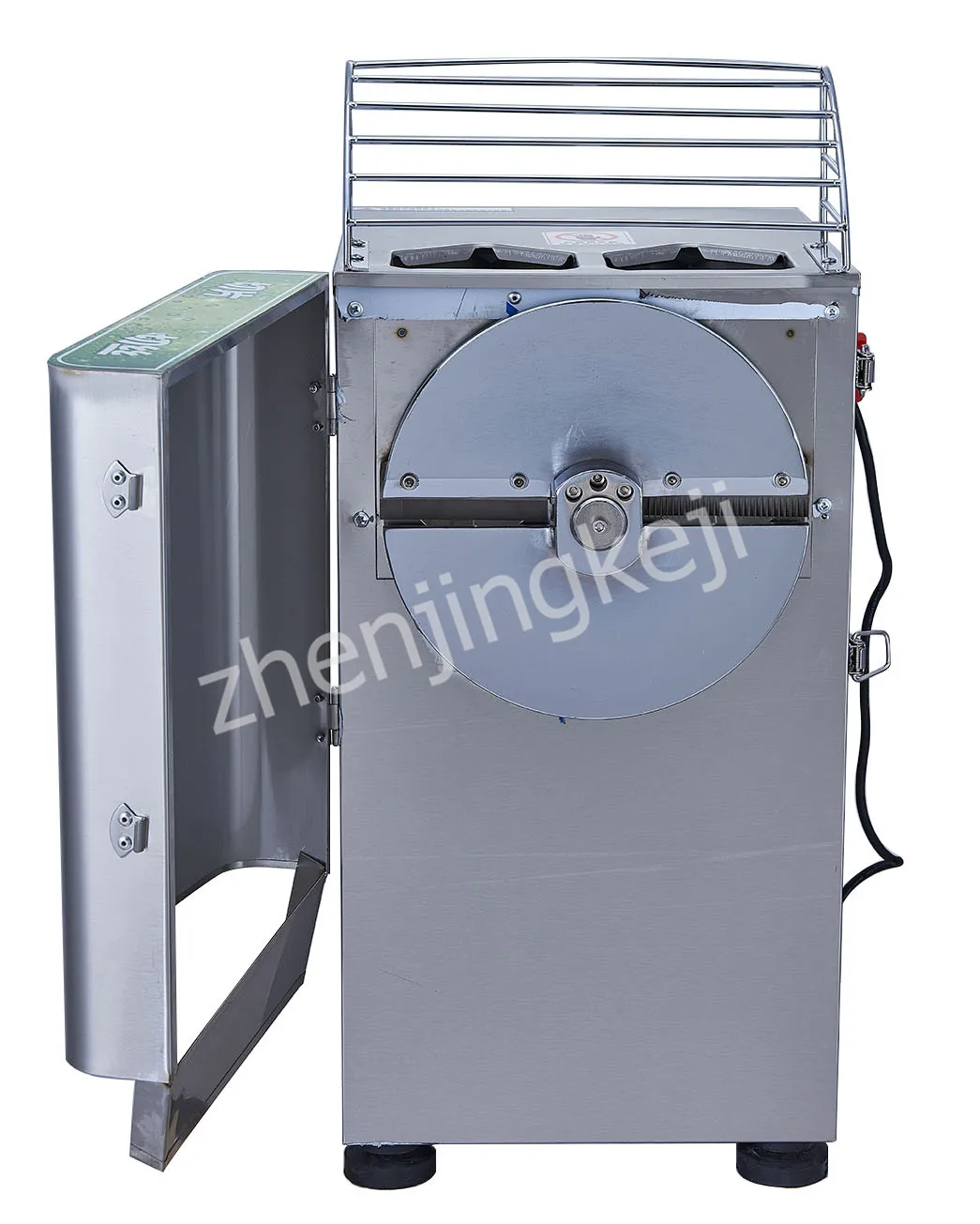 Коммерческий овощной резки 220 V электрический автомат для заливания постного автомат для резки Электрический дыня фрукты резки
