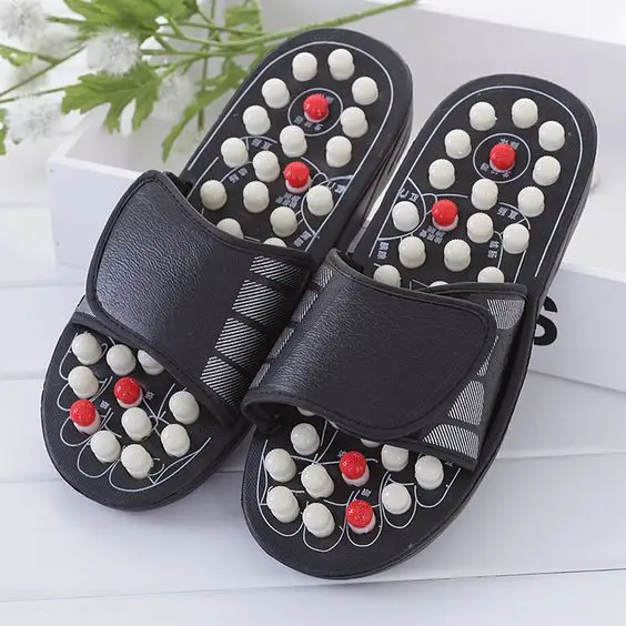 Foot Massage Slippers Health Shoe Sandal Massages Reflexology Feet Elderly Healthy Care Product Rest Pebble Stone Massager Shoes Foot Massage Slippers Health Shoe Sandal Massages Reflexology Feet Elderly Healthy Care Product Rest Pebble Stone Massager Shoes