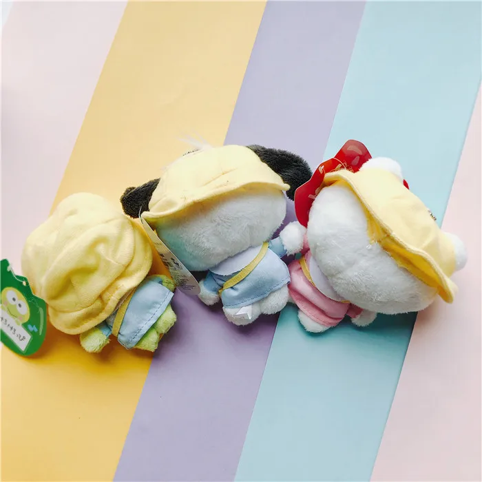  Cute Cartoon kindergarten My Melody Dog Rabbit frog Plush Toys Pendant Soft Stuffed Animals Doll Fo - 33020398151