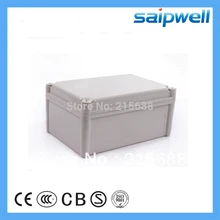 Новейшая Большая водонепроницаемая пластиковая коробка ABS коробка переключателя пластиковая коробка электроники 280*190*130 мм IP66 DS-AG-2819