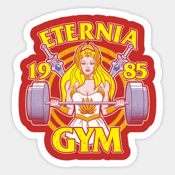 

1pcs 10cm She-Ra Eternia Gym Sticker Scrapbooking Stickers For Luggage Laptop Notebook Car Motorcycle Toy Phone