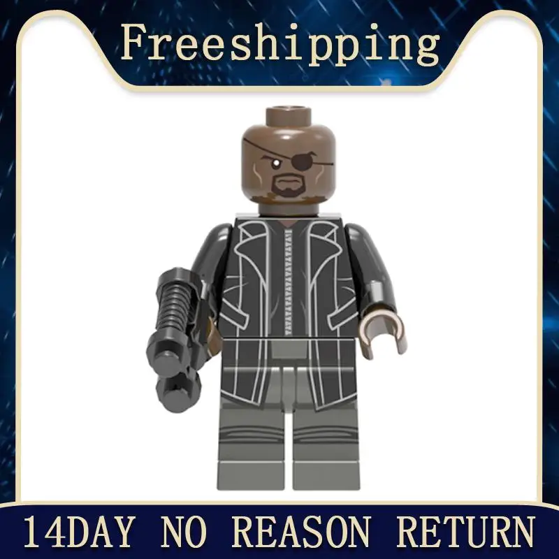 

Single Sale Series Avengers 3 Proxima Midnight Obadiah Stane Nick Fury Doctor Strange Iorn Man Building Blocks Kids Toy XH927