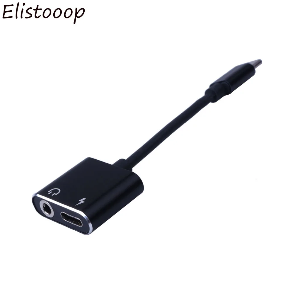 

Mini Type C Audio Adapter 2 in 1 Type-C to 3.5mm Jack Earphone Cable USB-C Charging Converter for Samsung Xiaomi Huawei LG HTC