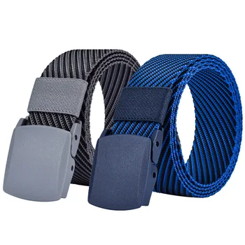 

Designer Belts Men High Quality Twill Jacquard Canvas Belts For Men Jeans Modeling Belt Man Tactical Belt Cinto Masculino