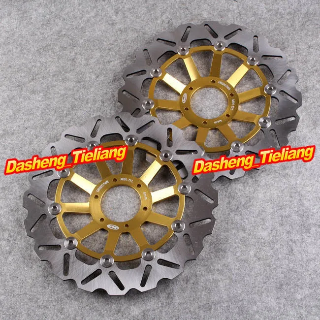 Front Brake Disc Rotors For Honda CB600 HORNET 1998-1999 & CB400SF 2002-2004 & CB400 SUPER FOUR BOL DOR CB400SB 2005 & CB1 1998-1999 & CB400 FOUR 1997-2000