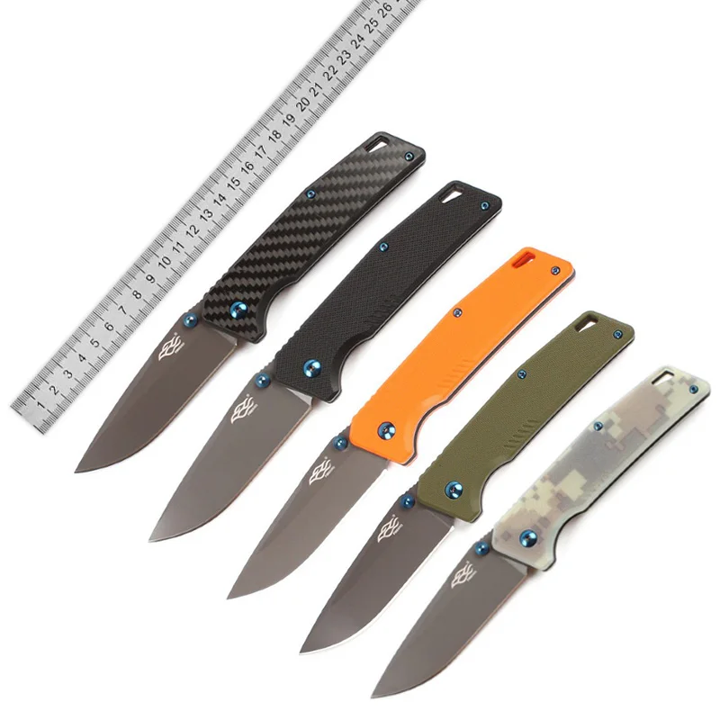 Comprar Ganzo de FB7603 Super Militari cuchillo plegable 440C hoja G10 manejar caza Camping supervivencia utilidad táctico Firebird EDC cuchillos