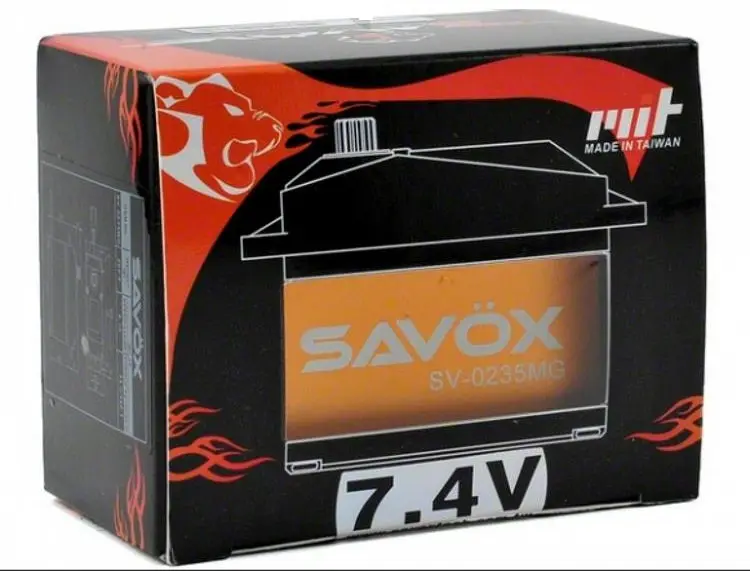 SAVOX 0236 мг 7,4 В высокого напряжения 40 кг 0236 сервопривод для 1/5 LOSI DBXL 5IVE-T HPI BAJA 5B 5 т 5SC рулевого управления Servo RC автомобиль Запчасти