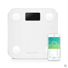 Heißer Verkauf Weiß Mini Smart YUNMAI Waagen Haushalt Premium Unterstützung Bluetooth APP Fettanteil Digitale Körperfettwaage