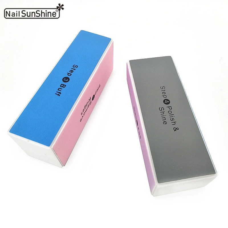 

High Quality 10pcs Buffer Block Sanding Sponge Nail File for UV Gel Nail Polish DIY Nail Shiner Art Pedicure Nail Buffers Files