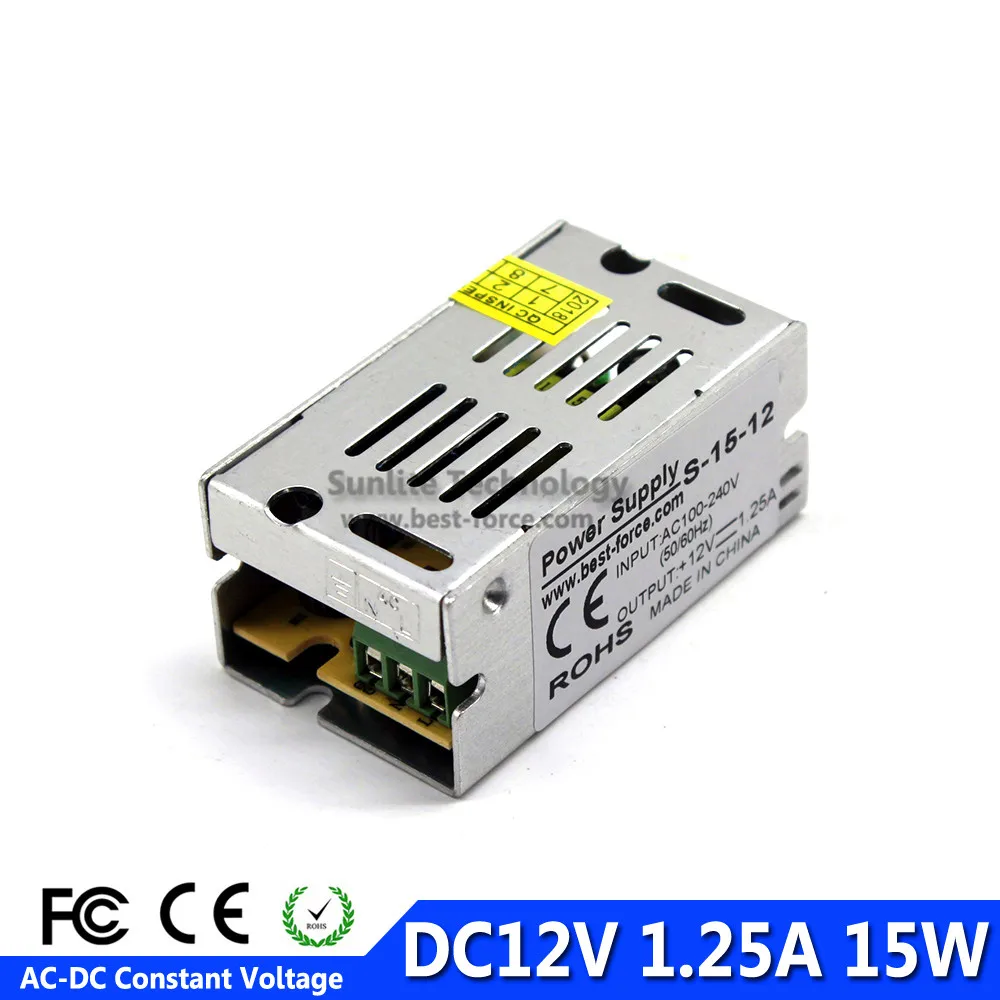 12V15W