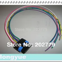 Longyue 10 шт 6 проводов положения дроссельной заслонки датчик TPS разъем проводки LS1 LS6 30 см провода