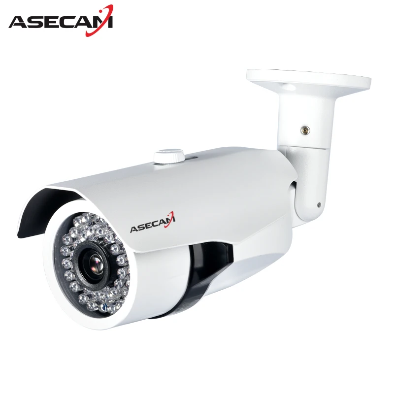

New Arrival HD 1080P IP Camera H.265 POE CCTV HI3516C Bullet White Metal Waterproof Network Onvif P2P Security Surveillance