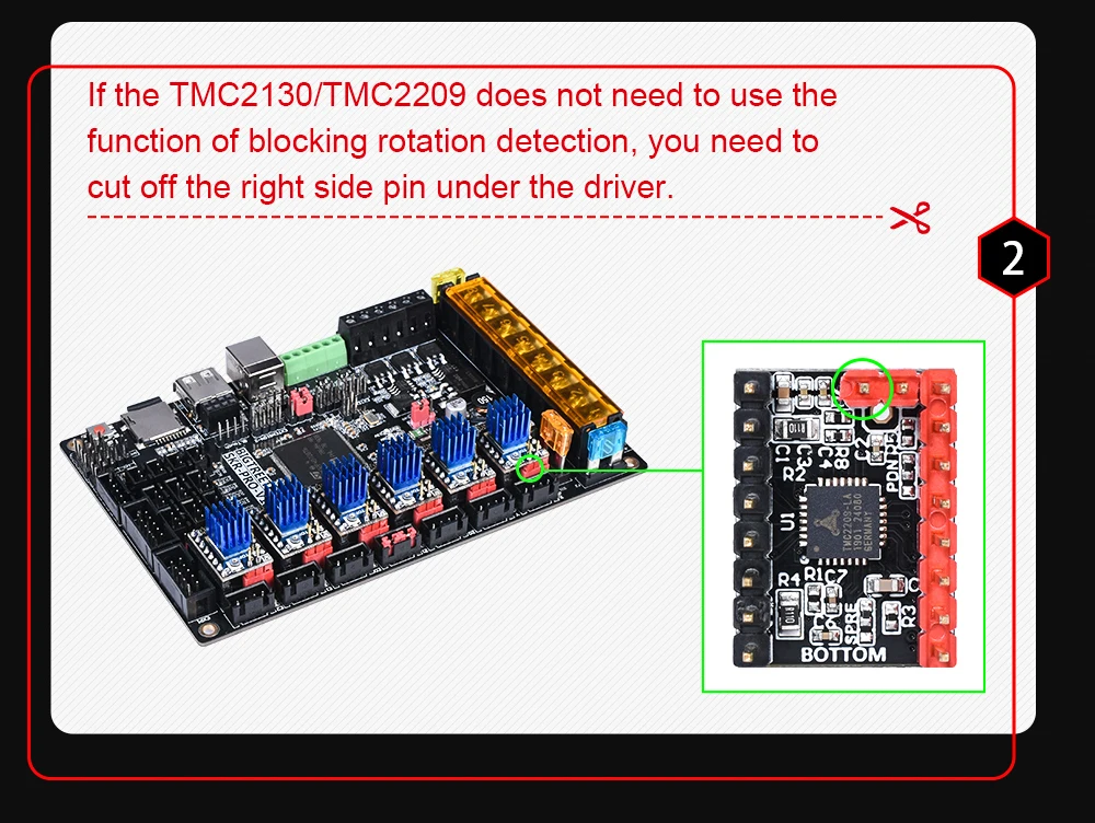 BIGTREETECH SKR PRO V1.1 32 бит wifi плата управления 3d принтер части Vs Ramps MKS Gen V1.4 с TMC2208 A4988 TMC2130 драйвер