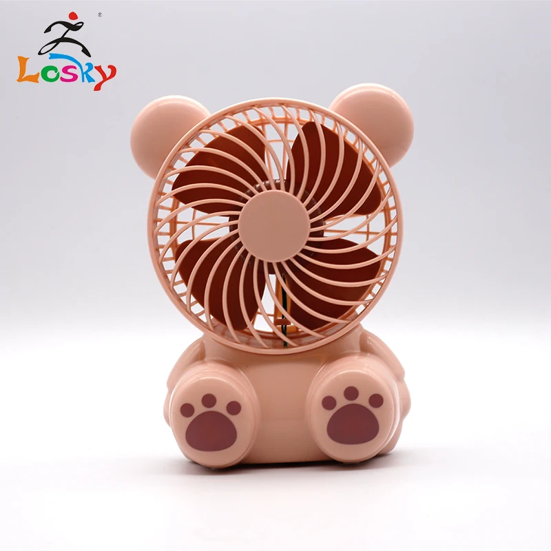 

Battery Operated Mini Desk Fan, Portable Personal Table Fan, Small Handheld Electric Cooling Fan for Office, Outdoor Camping