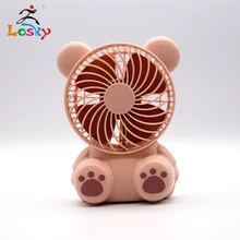 Battery Operated Mini Desk Fan, Portable Personal Table Fan, Small Handheld Electric Cooling Fan for Office, Outdoor Camping unique led love pattern handheld mini fan super mute battery operated for cooling cute