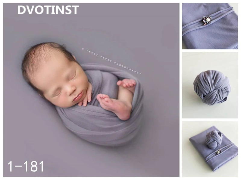 Dvotinst/реквизит для детской фотосъемки, одеяло, обертывание, головной убор, аксессуары для фотосъемки, реквизит для студийной фотосъемки - Цвет: 1-181