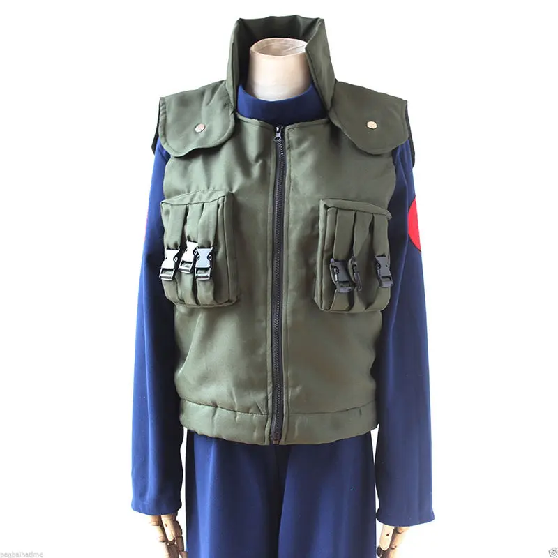 

Cosplay Anime Naruto Costume Ha take K a k a s h i Ho k a g e Vest GREATER NINJA Halloween Pants Top cosplay costume Accessories