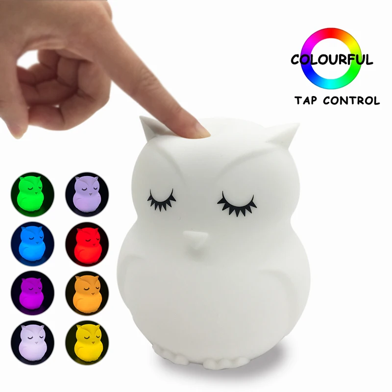 Lovely-owl-cartoon-silicone-baby-LED-night-light-children-toy-lights-bedside-night-lamp-gifts-for (4)