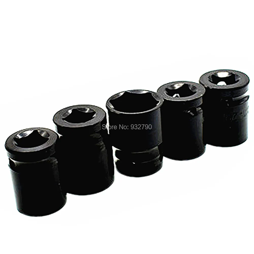 5pcs 1/2" Drive Impact Socket Set Metric Wrench Air Guns Tools 20mm
