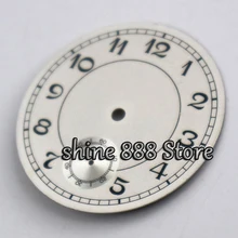 Аксессуары для часов Parnis 38,9 мм белый стериальный циферблат 6498 часовой циферблат