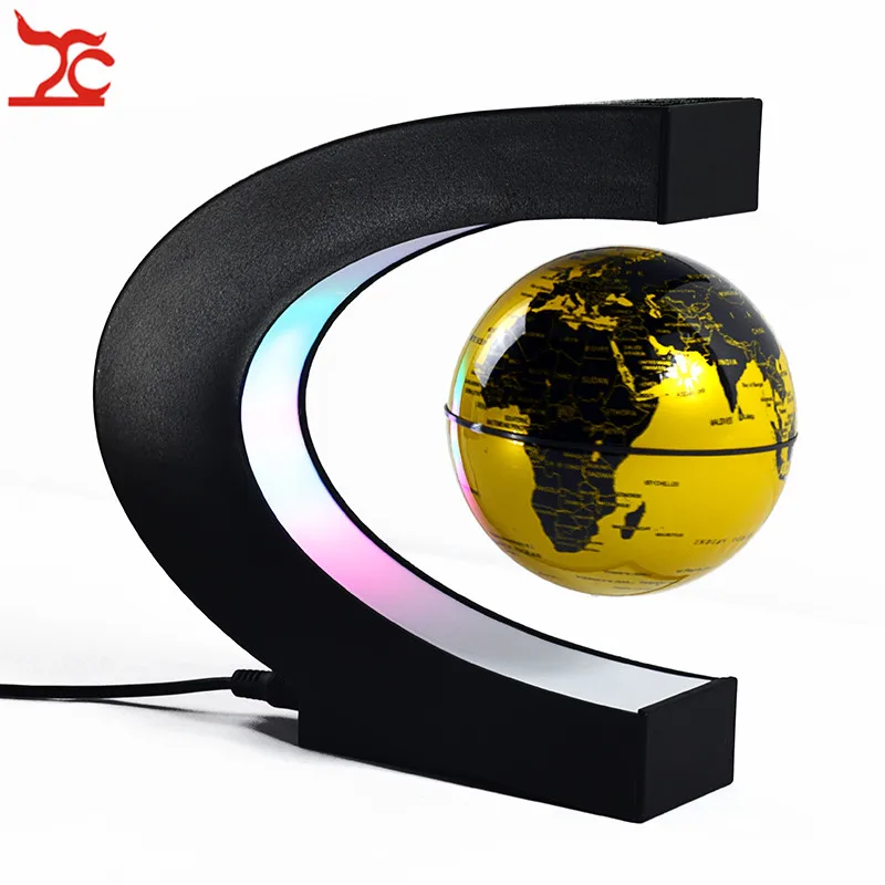 Originality Rotating Globe Display Shelf Domestic Store Desk Decoration Magnetic Levitating Floating Promotion Gift Stand | Украшения и